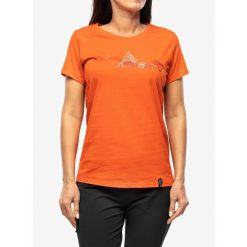 Koszulka bawełniana damska La Sportiva Peaks T-Shirt. Brązowe koszulki sportowe La Sportiva, bez wzorów, z bawełny, bez ramiączek. Za 175.99 zł.