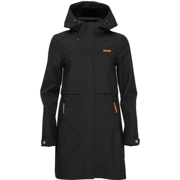 Płaszcz softshell damski LOAP Lacrosa czarny XS. Czarne kurtki sportowe ZOOPLEMENTS, xs, bez wzorów, z softshellu, bez kaptura. Za 380.99 zł.