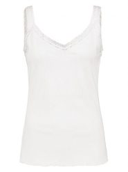 Fresh Made Top w kolorze białym rozmiar: XL. Białe topy Fresh Made, xl, bez wzorów, z koronki, bez kołnierzyka, bez ramiączek. Za 46.45 zł.