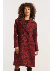 Smashed Lemon Płaszcz przejściowy w kolorze czerwonym rozmiar: XXL. Czerwone płaszcze Smashed Lemon, xxl, bez wzorów, bez kaptura. Za 253.45 zł.