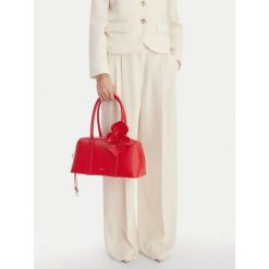 Torebka GINO ROSSI. Czerwone torebki klasyczne Gino Rossi, bez wzorów, bez dodatków. Za 249.99 zł.