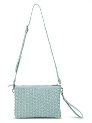 Ilse Jacobsen Torebka w kolorze miętowym - 27 x 18 cm rozmiar: onesize. Niebieskie torby na ramię Ilse Jacobsen, bez wzorów, z materiału, na ramię, bez dodatków. Za 115.24 zł.