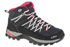 Buty trekkingowe damskie, CMP Rigel Mid. Białe trekkingi CMP, z materiału, outdoorowe. Za 406.99 zł.