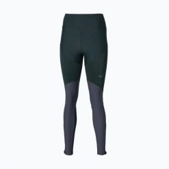 Legginsy do biegania damskie Mizuno Tech Thermal Charge Long. Czarne legginsy Mizuno, xs, bez wzorów, z materiału, do biegania. Za 229.99 zł.