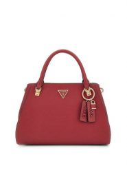 Guess Torebka 175655 Czerwony. Czerwone torebki klasyczne Guess, z aplikacjami, ze skóry, bez dodatków. Za 679.99 zł.