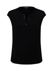 Comma Koszula Kobiety wiskoza czarny, 36. Czarne koszule comma, bez wzorów, z dżerseju, biznesowe, bez kołnierzyka, bez ramiączek. Za 249.95 zł.