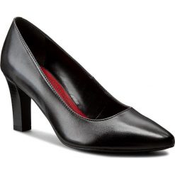 Czółenka i Szpilki LASOCKI 70811-01L. Czarne szpilki Lasocki, bez wzorów, ze skóry, bez obcasa, na szpilce, bez zapięcia. W wyprzedaży za 95.00 zł.