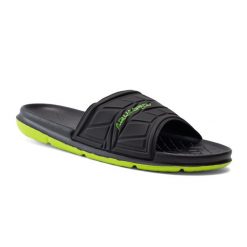 Klapki basenowe dla dorosłych Aqua Speed Aspen. Czarne klapki Aqua-Speed, bez wzorów, bez obcasa. Za 79.99 zł.