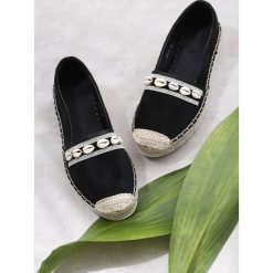 Czarne Espadryle Juxtaposition. Espadryle Born2be. Za 99.99 zł.