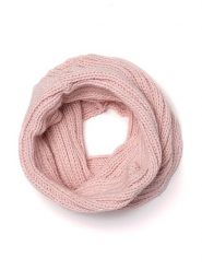 Be Wear Szal-koło w kolorze jasnoróżowym - 30 x 35 cm rozmiar: onesize. Różowe szaliki Be Wear, bez wzorów, z materiału. Za 78.95 zł.