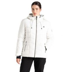 Kurtka Narciarska Damska Blindside. Białe kurtki narciarskie Dare 2b, xs, bez wzorów, bez kaptura, narciarskie. Za 236.99 zł.