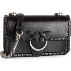 Torebka PINKO - Mini Love Twist 1 AI 19-20 PLTT 1P21E9 Y5GB Black Z99. Czarne torebki klasyczne Pinko, bez wzorów, ze skóry, bez dodatków. Za 1,249.00 zł.