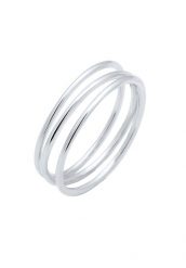 Elli Damski Wrap filigranowy w srebrze próby 925 Sterling Silver Pierścionki 1 ct. Szare pierścionki Elli, srebrne. Za 323.99 zł.