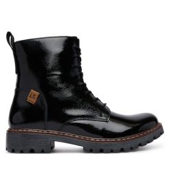 Trapery Josef Seibel. Czarne trapery i śniegowce Josef Seibel. Za 539.99 zł.