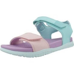 Sandały GIOSEPPO 74466G Niebieski. Niebieskie sandały Gioseppo, bez wzorów, z syntetyku, bez obcasa, bez zapięcia. Za 150.99 zł.