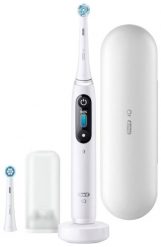 Szczoteczka magnetyczna Oral-B iO 8N White Alabaster + Etui biały. Szczoteczki elektryczne ORAL-B. Za 699.00 zł.