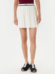 Guess Spódnica plisowana V5BD02 Z1152 Écru Regular Fit. Spódnice Guess, xl, z aplikacjami, plisowane. Za 349.99 zł.