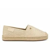 Buty damskie espadryle Wrangler NANCY RAFFIA WOMEN LOW. Brązowe espadryle Wrangler, bez wzorów, z jeansu, bez obcasa, bez zapięcia. Za 129.00 zł.
