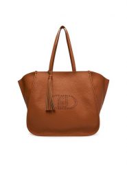 Liu Jo Torebka L Tote AA5012 E0161 Brązowy. Brązowe shopper Liu Jo, bez wzorów, ze skóry, bez dodatków. Za 539.99 zł.
