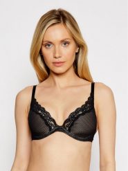 Passionata Biustonosz z fiszbiną Brooklyn P57010 Czarny. Czarne biustonosze Passionata, bez wzorów, z syntetyku. Za 149.99 zł.