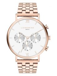 Liebeskind Chronograf w kolorze różowozłoto-białym rozmiar: onesize. Białe, analogowe zegarki Liebeskind, ze stali. Za 546.48 zł.