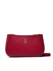 Torebka Tommy Hilfiger. Czarne listonoszki TOMMY HILFIGER, bez wzorów, bez dodatków. Za 599.99 zł.