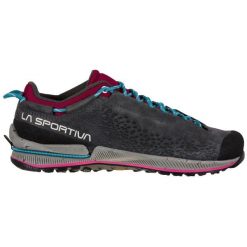 Buty podejściowe damskie La Sportiva TX2 Evo Leather. Szare trekkingi La Sportiva, z materiału, outdoorowe. Za 744.35 zł.