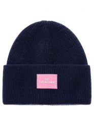 Zwillingsherz Czapka "Zwillingsherz" w kolorze granatowym rozmiar: onesize. Niebieskie czapki Zwillingsherz, bez wzorów, z materiału. Za 112.95 zł.