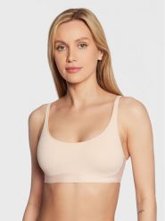 Chantelle Biustonosz top C16A50 Beżowy. Brązowe biustonosze Chantelle, xl, bez wzorów, z syntetyku, bez kołnierzyka, bez ramiączek. Za 119.99 zł.