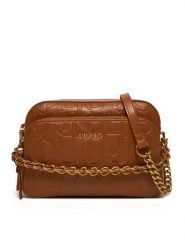 Liu Jo Torebka Ecs M Camera Case AA5198 E0538 Brązowy. Brązowe listonoszki Liu Jo, bez wzorów, ze skóry, bez dodatków. Za 379.99 zł.