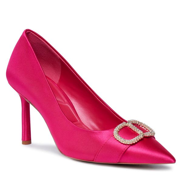 Szpilki Aldo. Czerwone szpilki Aldo, bez wzorów, bez obcasa, na szpilce, bez zapięcia. Za 639.99 zł.