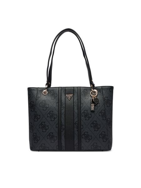 Guess Torebka HWSS96 72250 Szary. Szare shopper Guess, z aplikacjami, ze skóry, bez dodatków. Za 408.99 zł.