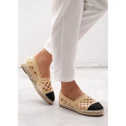 Ciemnobeżowe Espadryle Step Dance. Espadryle Born2be. Za 99.99 zł.