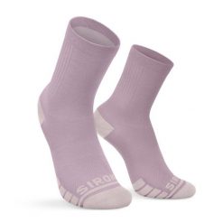 Skarpetki gravel Kolarstwo Siroko GS1 Violet. Fioletowe skarpety SIROKO, bez wzorów, z tkaniny. W wyprzedaży za 61.95 zł.