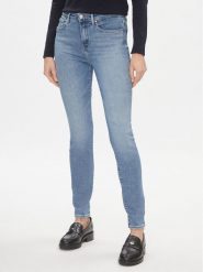Tommy Hilfiger Jeansy Th Flex Como Skinny Rw Mel WW0WW40633 Niebieski Skinny Fit. Niebieskie jeansy TOMMY HILFIGER, bez wzorów. Za 279.99 zł.