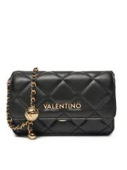Valentino Torebka Ocarina VBS3KK52R Czarny. Czarne listonoszki Valentino, bez wzorów, ze skóry, bez dodatków. Za 369.99 zł.