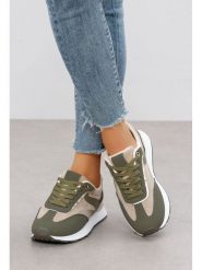 C'M Sneakersy w kolorze khaki rozmiar: 37. Brązowe trampki C'M, bez wzorów, bez zapięcia. Za 139.95 zł.