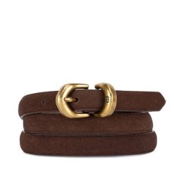 Pasek Damski GINO ROSSI. Brązowe paski Gino Rossi, bez wzorów. Za 99.99 zł.