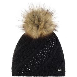 Czapka zimowa Eisbar Sita Lux Crystal MÜ. Czarne czapki Eisbar, bez wzorów. Za 469.90 zł.