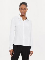 Boss Koszula Boanna 50518181 Biały Extra Slim Fit. Białe koszule Boss, bez wzorów, z syntetyku, biznesowe, bez kołnierzyka, bez ramiączek. Za 359.99 zł.