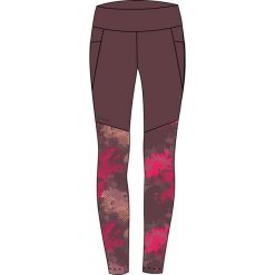 Damskie legginsy fitness Kilpi LIGANO-W. Czerwone legginsy Kilpi, l, bez wzorów. Za 179.35 zł.