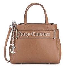 Torebka Juicy Couture. Brązowe torebki klasyczne Juicy Couture, bez wzorów, bez dodatków. Za 209.99 zł.