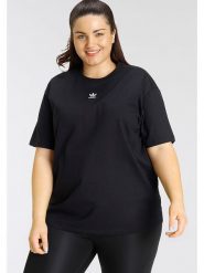 Adidas Koszulka w kolorze czarnym rozmiar: 3X. Czarne bluzki Adidas, bez wzorów, z bawełny, bez kołnierzyka, bez ramiączek. Za 105.38 zł.