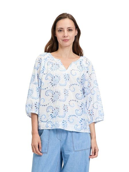 BETTY & CO Bluzka w kolorze białym rozmiar: 36. Białe bluzki Betty & Co, bez wzorów, bez kołnierzyka, bez ramiączek. Za 81.95 zł.
