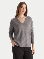 Kontatto Sweter 3M0842C Szary Relaxed Fit. Szare swetry Kontatto, m, bez wzorów, z syntetyku, bez ramiączek. Za 339.99 zł.