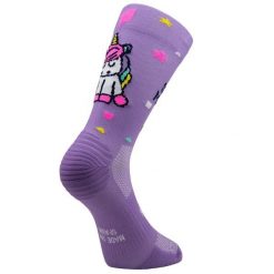 Skarpetki biegowe Sporcks Stay magic. Fioletowe skarpety SPORCKS, bez wzorów, z nylonu. Za 156.00 zł.
