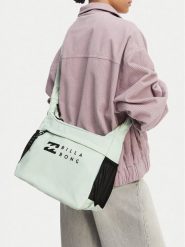 Billabong Torebka WBEOHP-BLB-M-003-10 Zielony jasny. Zielone listonoszki Billabong, bez wzorów, z materiału, bez dodatków. Za 79.99 zł.