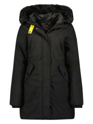 Geographical Norway Parka "Cherifa" w kolorze czarnym rozmiar: L. Czarne parki Geographical Norway, l, bez kaptura. Za 255.34 zł.