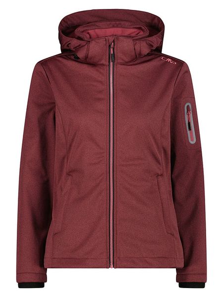 Cmp Kurtka softshellowa w kolorze bordowym rozmiar: 36. Czerwone kurtki sportowe CMP, m, bez wzorów, z tkaniny, bez kaptura, outdoorowe. Za 173.95 zł.