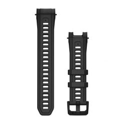 Silikonowy pasek do zegarka Garmin Instinct® 3 45mm. Czarne zegarki GARMIN. Za 198.50 zł.
